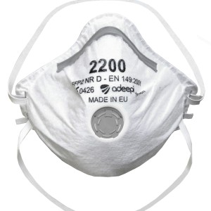 MASCARILLA DE SEGURIDAD ADEEPI MASKS 2200 CON VALVULA FFP2