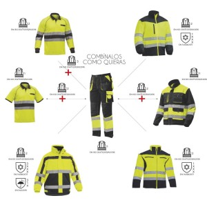 FAMILIA ROPA FORTE ALTA VISIBILIDAD