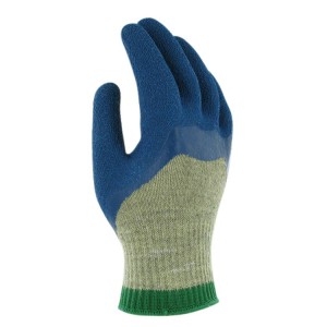 Guantes de protección corte y calor recubierto de látex de caucho PGK10 BL Tropique